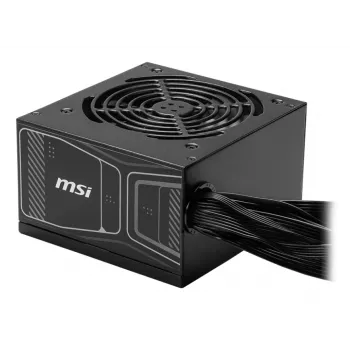 Barošanas bloks MSI MAG A850GN 850 W ATX 20+4 pin, 80 PLUS Gold, nemodulārs, 120 mm ventilators, melns