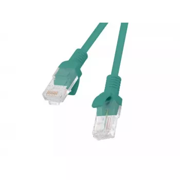 Tīkla kabelis Lanberg PCU6-10CC-0050-G RJ-45 Cat6 0,5 m Zaļš