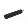 Pagarinātājs Lanberg PS0-05F-0150-BK 1.5m 5 kontaktligzdas Tips F Melns