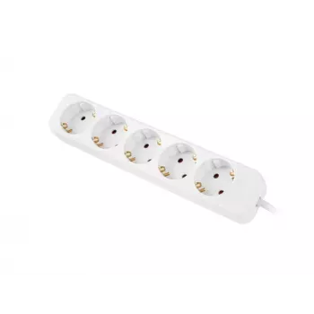Pagarinātājs Lanberg PS0-05F-0300-W 3m 5 Kontaktligzdas Iekštelpām Balts