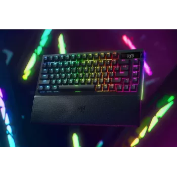 Razer BlackWidow V4 Pro tastatūra Gaming USB RF Wireless Bluetooth QWERTY US Melna