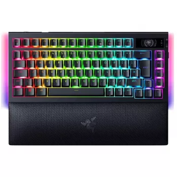 Razer BlackWidow V4 Pro tastatūra Gaming USB RF Wireless Bluetooth QWERTY US Melna