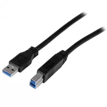 StarTech.com 2m (6 pēdas) Sertificēts SuperSpeed USB 3.0 A uz B kabelis - vīriešu/vīriešu