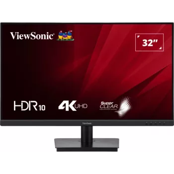 ViewSonic VA3208-4K-HD monitors 81.3 cm (32 inch) 4K Ultra HD LED melns