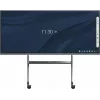 Viewsonic VB-STND-009 mobilais statīvs signāla displejiem 2,67 m (105 collas) melns, sudrabs