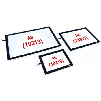 Single picture frame Reflecta LED Light Pad A4 Super Slim Black 31x21 cm