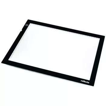 Single picture frame Reflecta LED Light Pad A4 Super Slim Black 31x21 cm