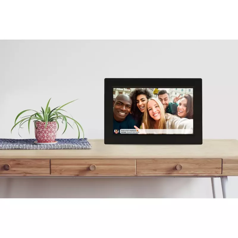 Digitālais foto rāmis Denver PFF-1015B 10.1 collu skārienekrāns Wi-Fi 16GB
