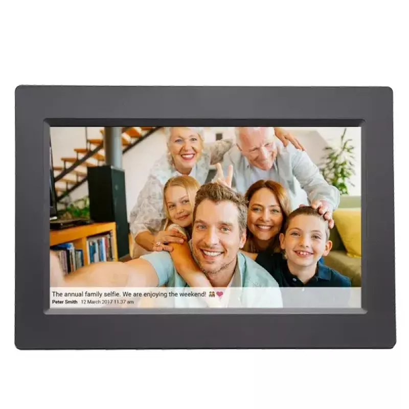 Digitālais foto rāmis Denver PFF-1015B 10.1 collu skārienekrāns Wi-Fi 16GB