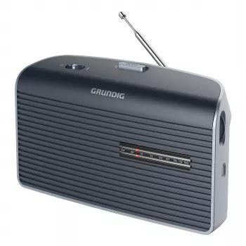 Pārnēsājamais radio Grundig Music 60X Analog Melns 1W RMS