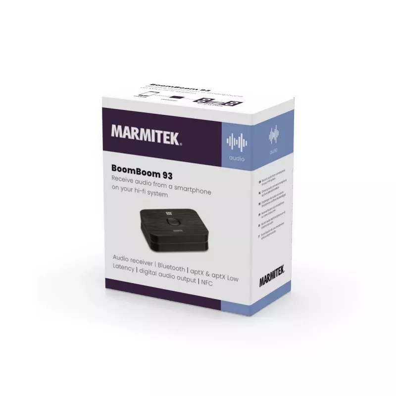 Marmitek BoomBoom 93 bezvadu Bluetooth audio uztvērējs (08312)
