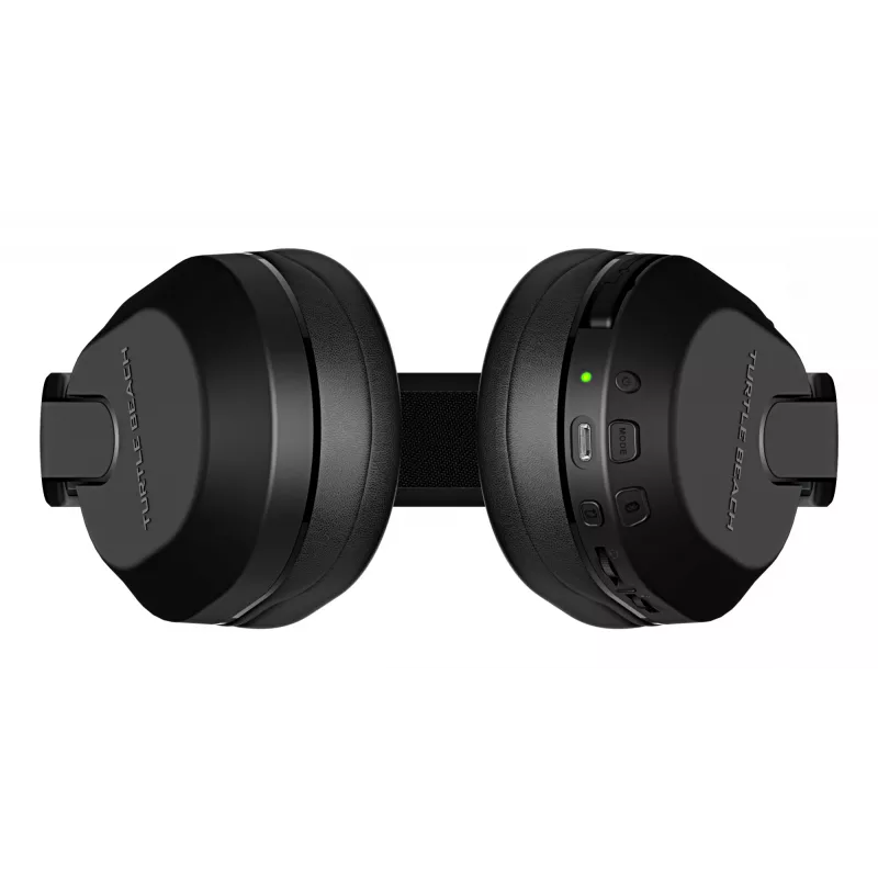 Turtle Beach Stealth 500 Melna Bezvadu Spēļu Austiņas PC, PS5, PS4 un Mobilajām Ierīcēm, līdz 40h Akumulators, Bluetooth
