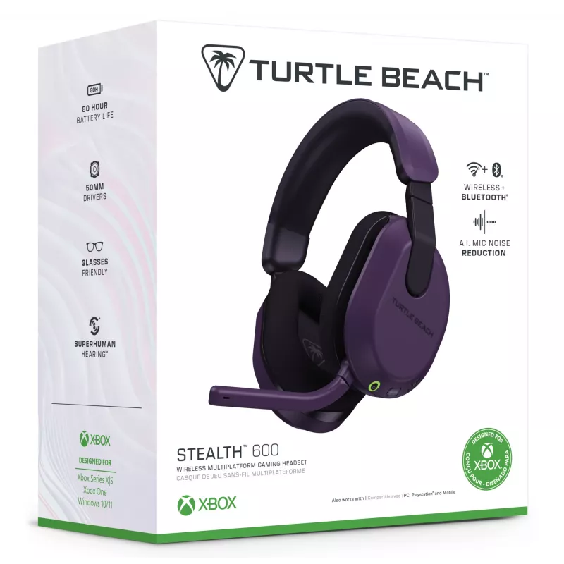 Austiņas Turtle Beach Stealth 600 XB Purple TBS-2102-45