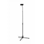 Aktīvais turētājs Durable TWIST 894201 viedtālrunim, planšetei, melns