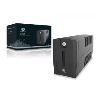 Conceptronic ZEUS 850VA 480W UPS, Schuko kontaktligzda, Line-Interactive, 0.85 kVA, 480 W