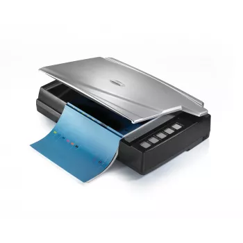 Plustek OpticBook A300 Plus plakanvirsmas skeneris 600 x 600 DPI A3 Melns, Sudrabs