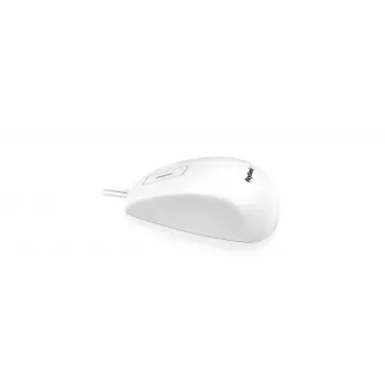 KeySonic KSM-5030M-W pele Balta Biroja Abpusēja USB Type-A