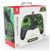 Spēļu kontrolieris PDP REMATCH Wired Controller 1-Up Glow in the Dark Nintendo Switch, USB, 3m kabelis, D-pad, Home poga, Melns/Zaļš