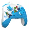 Spēļu pults PDP Mario Escape REMATCH Nintendo Switch — vadu USB, D-pad, Home poga, daudzkrāsaina