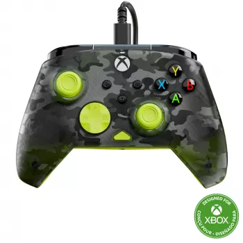 Spēļu kontrolieris Turtle Beach Rematch Core melns pelēks dzeltens vadu USB