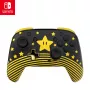 Turtle Beach Rematch Super Mario Star TBC-8101-75 bezvadu spēļu kontrolieris Nintendo Switch / Switch Lite, melns/dzeltens