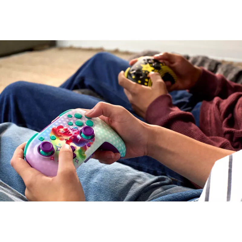 Turtle Beach Rematch Invincible Mario TBC-8101-95 bezvadu spēļu kontrolieris Nintendo Switch / Switch Lite, zaļš