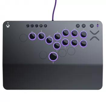 PDP Victrix Pro KO Leverless Fight Stick Grey USB kaujas kontrolieris PC, Xbox Series S, Xbox Series X