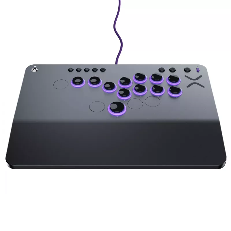PDP Victrix Pro KO Leverless Fight Stick Grey USB kaujas kontrolieris PC, Xbox Series S, Xbox Series X