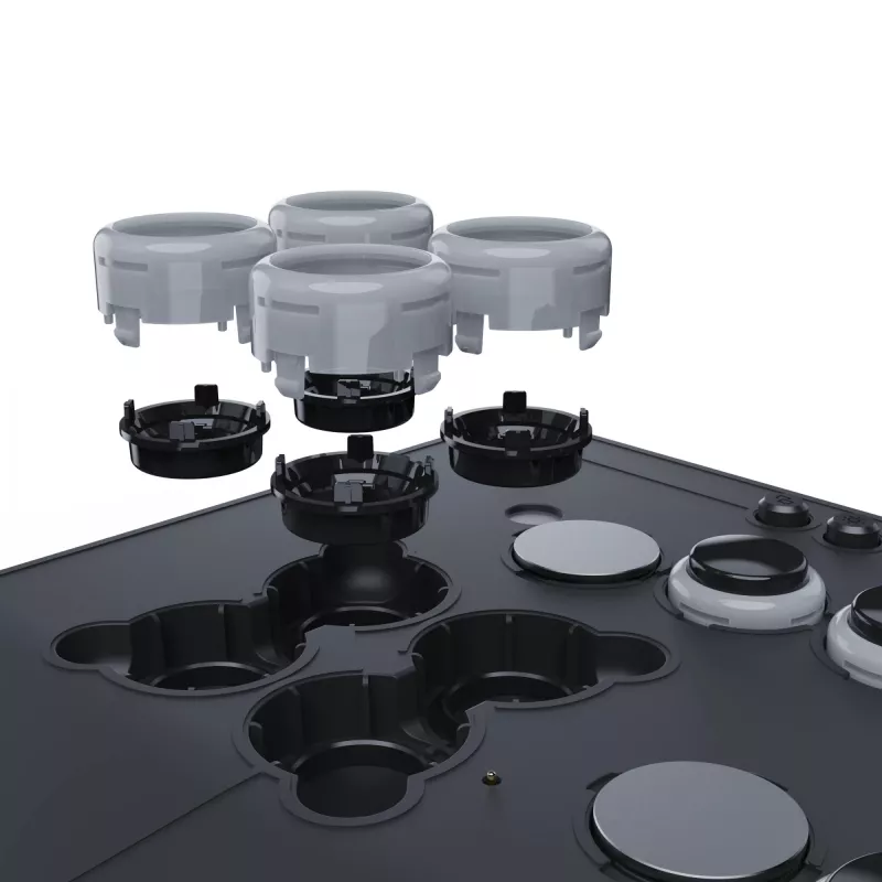 PDP Victrix Pro KO Leverless Fight Stick Grey USB kaujas kontrolieris PC, Xbox Series S, Xbox Series X
