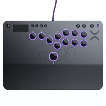 PDP Victrix Pro KO Leverless Fight Stick Pelēks USB PC, PS4, PS5