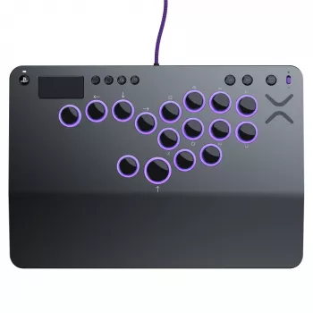 PDP Victrix Pro KO Leverless Fight Stick Pelēks USB PC, PS4, PS5