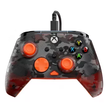 Spēļu kontrolieris Turtle Beach Rematch Core melns pelēks oranžs vadu USB