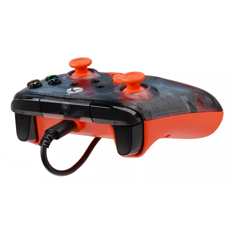 Spēļu kontrolieris Turtle Beach Rematch Core melns pelēks oranžs vadu USB