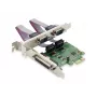 Conceptronic PCI Express karte 1 Paralēlais un 2 Seriālie porti