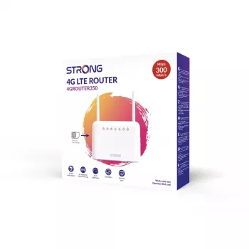 Mobilā tīkla maršrutētājs Strong 4G LTE Router 350, 300 Mbit/s, Fast Ethernet