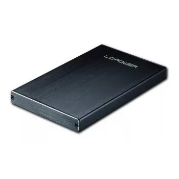 Ārējais HDD korpuss LC-Power LC-25U3-Becrux-C1 Melns 2.5 collu