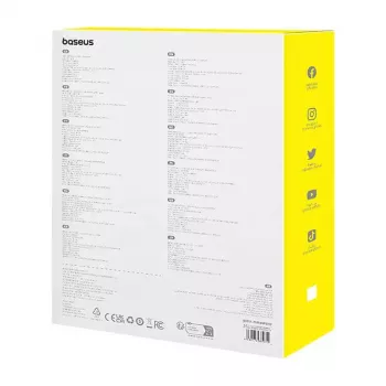 Baseus Hub T-Space USB-C centrmezgls 45W Power Delivery 1m kabelis