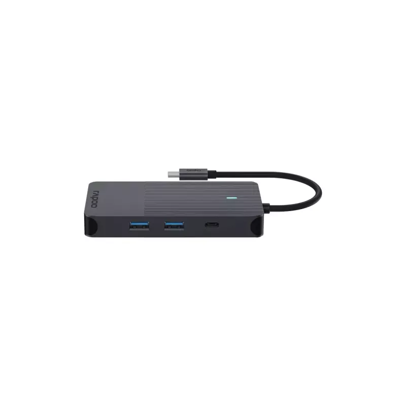Saskarnes karte Rapoo UCM-2004 HDMI RJ-45 USB 3.2 Type-C