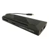 USB centrmezgls LC-Power LC-HUB-C-MULTI-6-RGB Type-C 5000 Mbit/s Melns