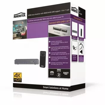 Marmitek Connect 620 UHD 2.0 4 portu HDMI komutators