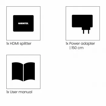HDMI Sadalītājs Marmitek Split 312 UHD HDMI 2x HDMI