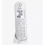 Panasonic KX-TGQ200GW DECT bezvadu digitālais tālrunis, balts