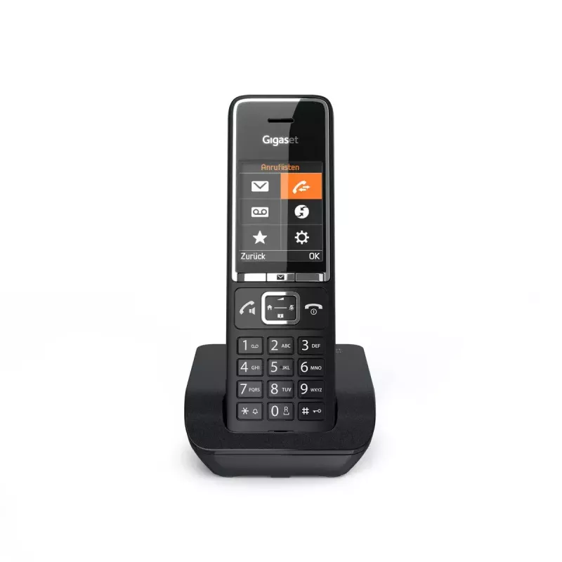 Gigaset COMFORT 550 analogais telefons ar bezvadu klausuli, zvanītāja ID