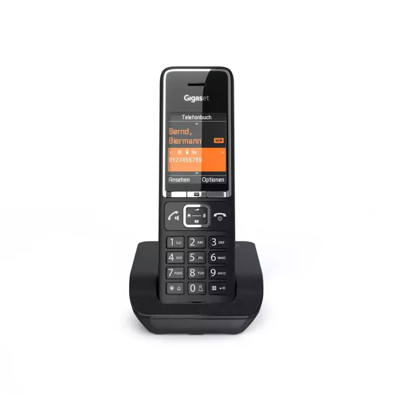 Gigaset COMFORT 550 analogais telefons ar bezvadu klausuli, zvanītāja ID