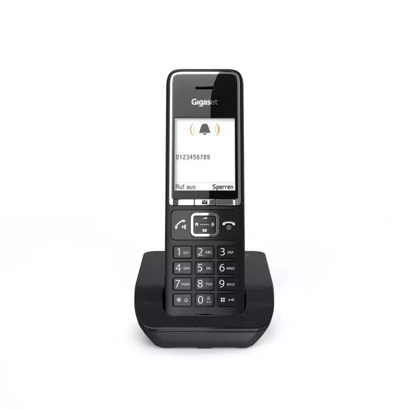 Gigaset COMFORT 550 analogais telefons ar bezvadu klausuli, zvanītāja ID