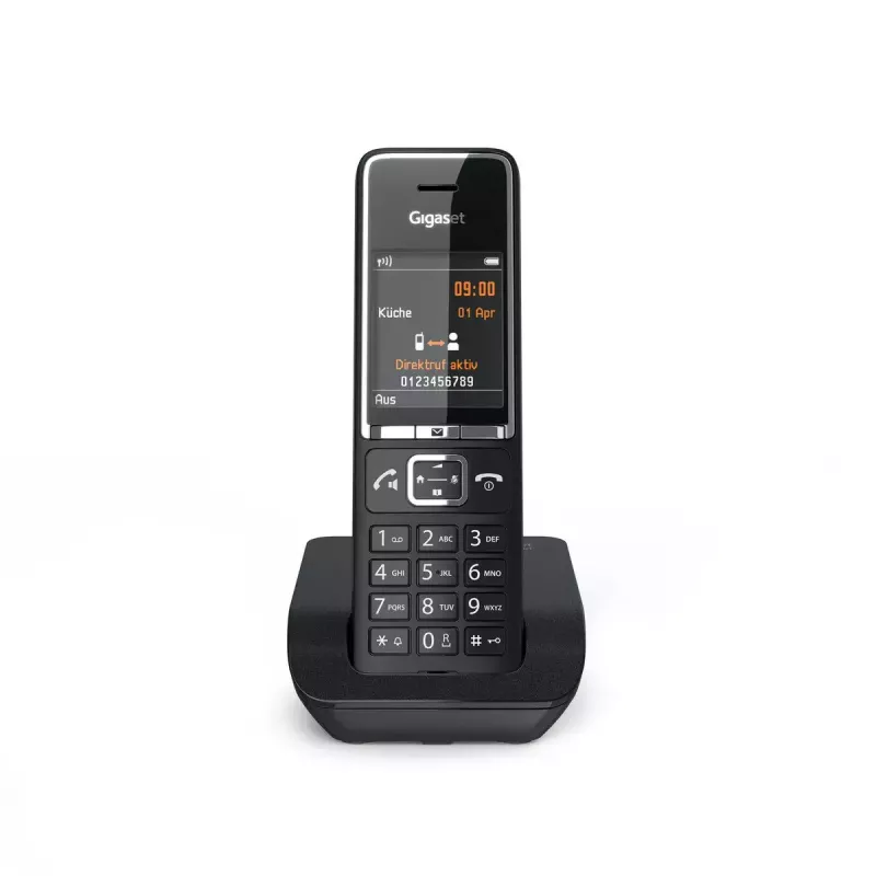 Gigaset COMFORT 550 analogais telefons ar bezvadu klausuli, zvanītāja ID