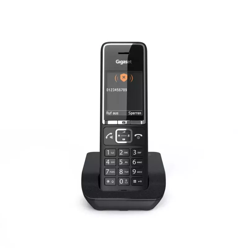 Gigaset COMFORT 550 analogais telefons ar bezvadu klausuli, zvanītāja ID