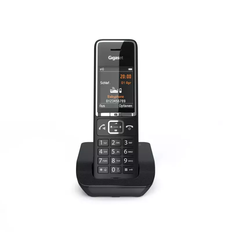 Gigaset COMFORT 550 analogais telefons ar bezvadu klausuli, zvanītāja ID
