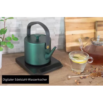Unold 18217 BLITZKOCHER Jade elektriskā tējkanna 0.6 L 800 W Zaļa