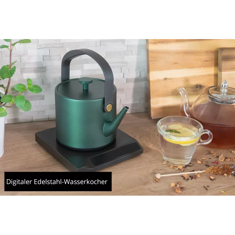 Unold 18217 BLITZKOCHER Jade elektriskā tējkanna 0.6 L 800 W Zaļa
